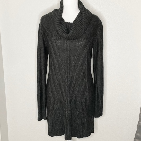 Alyx Dresses & Skirts - NWOT Alyx Dark Grey Cowl Neck Sweater Dress